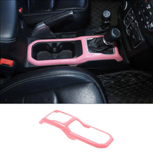 For 2018+ Jeep Wrangler JL JLU& Gladiator JT Gear Shift Cup Holder Panel Trim Cover Decoration Frame RT-TCZ