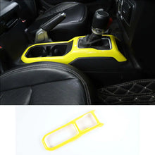 For 2018+ Jeep Wrangler JL JLU& Gladiator JT Gear Shift Cup Holder Panel Trim Cover Decoration Frame RT-TCZ