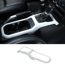 For 2018+ Jeep Wrangler JL JLU& Gladiator JT Gear Shift Cup Holder Panel Trim Cover Decoration Frame RT-TCZ