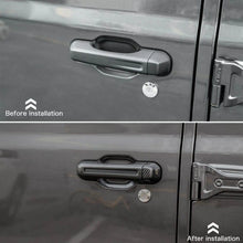 For 2018+ Jeep Wrangler JLU 4-Door Exterior Door Handle & Tailgate Handle Cover Trim Kit RT-TCZ