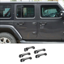 For 2018+ Jeep Wrangler JLU 4-Door Exterior Door Handle & Tailgate Handle Cover Trim Kit RT-TCZ