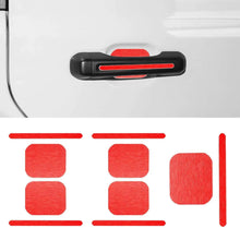 For 2018+ Jeep Wrangler JLU 4Doors Exterior Door Handle Inserts Cover Trim RT-TCZ