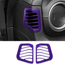 For 2018–2023 Jeep Wrangler JL, JLU & Gladiator JT Dashboard Side A/C Vent Cover Trim – Interior Accent Frame RT-TCZ