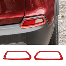 For 2019+ Jeep Cherokee Rear Fog Light Lamp Trim Bezel Decor RT-TCZ
