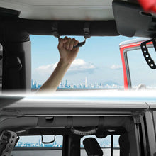 For Jeep Universal 4-Door Top Roll Bar Grab Handles Grip Black RT-TCZ