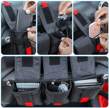 For Jeep Wrangler CJ YJ TJ LJ JK JKU JL JLU JT Auto Passenger Grab Handle Storage Bag RT-TCZ