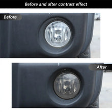 For Jeep Wrangler JK 2007-18 /Compass 08-10 /Patriot 11-16 Front Fog Lamp Light Cover Trim Blackened RT-TCZ