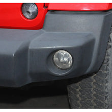 For Jeep Wrangler JK 2007-18 /Compass 08-10 /Patriot 11-16 Front Fog Lamp Light Cover Trim Blackened RT-TCZ