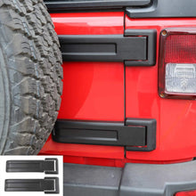 For Jeep Wrangler JK JKU Tailgate Hinge Cover Spare Tire Rear Original Style Door Hinge Liftgate Trim RT-TCZ
