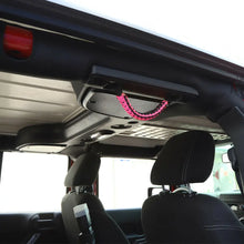 For Jeep Wrangler JK JKU Top Roll Bar Grab Handles Paracord Grip Narrow Handle Pink RT-TCZ