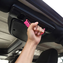 For Jeep Wrangler JK JKU Top Roll Bar Grab Handles Paracord Grip Narrow Handle Pink RT-TCZ