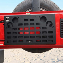 For Jeep Wrangler JK JL 2/4 Door Tailgate Table Metal Storage Rack Foldable Cargo Shelf RT-TCZ