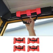 For Jeep Wrangler JK JL CJ YJ TJ JT 4PCS Top Roll Bar Grab Handles RT-TCZ