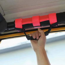 For Jeep Wrangler JK JL CJ YJ TJ JT 4PCS Top Roll Bar Grab Handles RT-TCZ