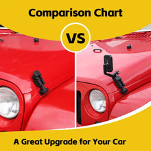 For Jeep Wrangler JK/JL/JT Hood Latch Reversing Rearview Mirror RT-TCZ