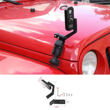 For Jeep Wrangler JK/JL/JT Hood Latch Reversing Rearview Mirror RT-TCZ