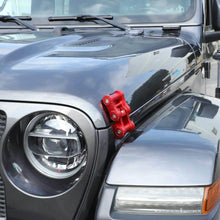 For Jeep Wrangler JK JL & Gladiator JT Hood Latches Aluminum Hood Catch Set RT-TCZ
