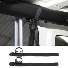For Jeep Wrangler TJ JK JKU JL JLU 37.5CM Roll Bar Coat Hanger Clothes Hook RT-TCZ