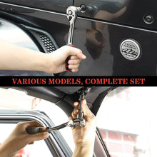 For Jeep Wrangler TJ JK JL Hard Top and Door Removal Torx Tool Set Socket Wrench Multi-Tool Case Kit RT-TCZ