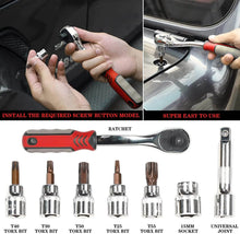 For Jeep Wrangler TJ JK JL Hard Top and Door Removal Torx Tool Set Socket Wrench Multi-Tool Case Kit RT-TCZ
