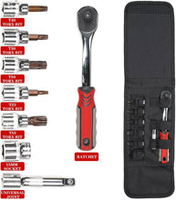 For Jeep Wrangler TJ JK JL Hard Top and Door Removal Torx Tool Set Socket Wrench Multi-Tool Case Kit RT-TCZ