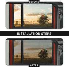 For Jeep Wrangler TJ JK JL & Gladiator JT Front & Rear Window UV Protection Sun Shade Breathable Mesh RT-TCZ