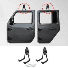 For Jeep Wrangler Universal Door Storage Hanger Removable Wall-Mounted Rack Bracket Hanging RT-TCZ