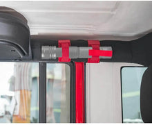 For Jeep Wrangler YJ TJ JK JKU JL JLU Universal Roll Bar Flashlight Holder Red RT-TCZ