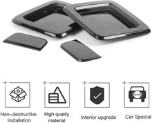 For 2018-2022 Jeep Wrangler JL JLU Tail Light Cover Halogen Lamp Guard Trim Frame Bezels RT-TCZ