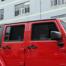 For 2007-2017 Jeep Wrangler JK Car Front & Rear Window SunShade Bug Insect Screen Mesh 4pcs RT-TCZ