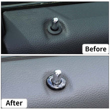 For 2011-2020 Jeep Grand Cherokee 4X Inner Door Bolt Lock Down Ring Trim RT-TCZ