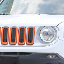 For 2016-2018 Jeep Renegade Front Grille Insert Grill Bezel Cover Trim Kit RT-TCZ
