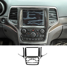 For 2014-2020 Jeep Grand Cherokee Central Control Navigation Trim Carbon Fiber RT-TCZ