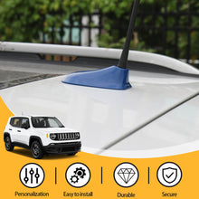 For 2016+ Jeep Renegade Roof Top Antenna Decor Cap Cover Green Trim 7'' Screen RT-TCZ