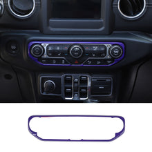 For 2018-2023 Jeep Wrangler JL JLU  & Gladiator JT Center Control Air Conditioner Switch Trim Frame RT-TCZ