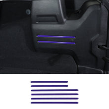 For 2018-2023 Jeep Wrangler JL JLU Interior Cover Trim Full Set Available Separately Purple RT-TCZ