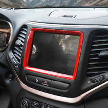 For 2014-2018 Jeep Cherokee Interior Navigation GPS Touch Screen Panel Frame Trim RT-TCZ