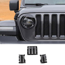 For 2018-2023 Jeep Wrangler JL JLU& Gladiator JT Front Grille Insert Mesh Cover Black RT-TCZ
