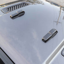 For 2018+ Jeep Wrangler JL Engine Hood Bra Trim & Rear Wiper Nozzle Trim Cover 3Pcs RT-TCZ