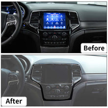 For 2014-2020 Jeep Grand Cherokee Central Control Navigation Frame Cover Trim RT-TCZ