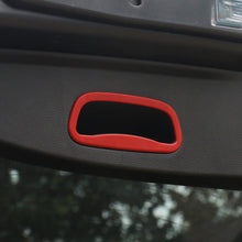 For 2014-2018 Jeep Cherokee 2x Rear Trunk Bezel Handle Grab Cover Trim Ring RT-TCZ