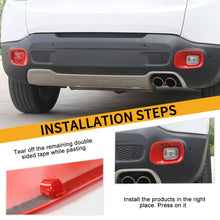 For 2016+ Jeep Renegade Rear Tail Fog Light Lamp Cover Trim Frame RT-TCZ