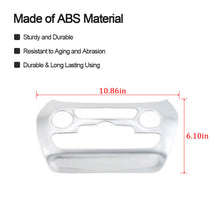 For 2014-2018 Jeep Cherokee Central Air Conditioner Switch Panel Trim Cover Silver RT-TCZ