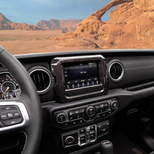 For 2018-2023 Jeep Wrangler JL & Gladiator JT GPS Navigation Panel Cover Trim RT-TCZ