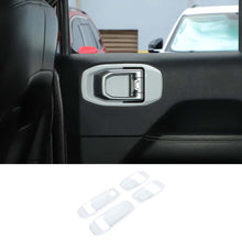 For 2018+ Jeep Wrangler JL& Gladiator JT 4-Door Car Door Handle Bowl Cover Decor Trim RT-TCZ