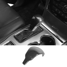 For 2017-2020 Jeep Grand Cherokee Inner Gear Shift Head Knob Cover Trim Carbon Fiber RT-TCZ