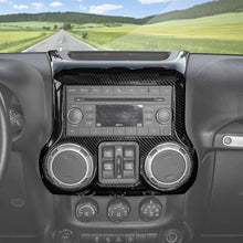 For 2011-2017 Jeep Wrangler JK JKU Center Console Dashboard Control Panel Cover Trim RT-TCZ