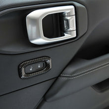 For 2018+ Jeep Wrangler JL JLU & 2020+ Gladiator JT Door Handle Lock Button Cover Trim RT-TCZ