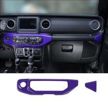 For 2018-2023 Jeep Wrangler JL JLU & Gladiator JT  Air Conditioning Switch Panel Cover Trim RT-TCZ
