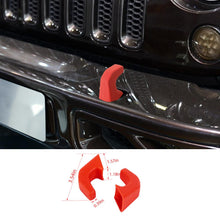 For Jeep Wrangler JK/JL/JT Front Bumper Tow Hook Cover Trim RT-TCZ